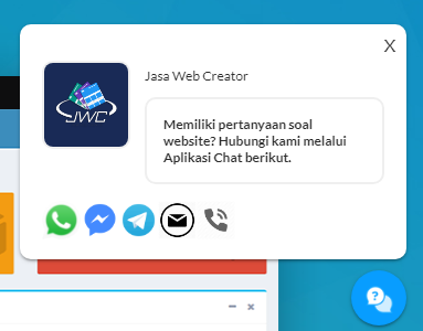 ChatpOp Live Chat Jasa Web Creator