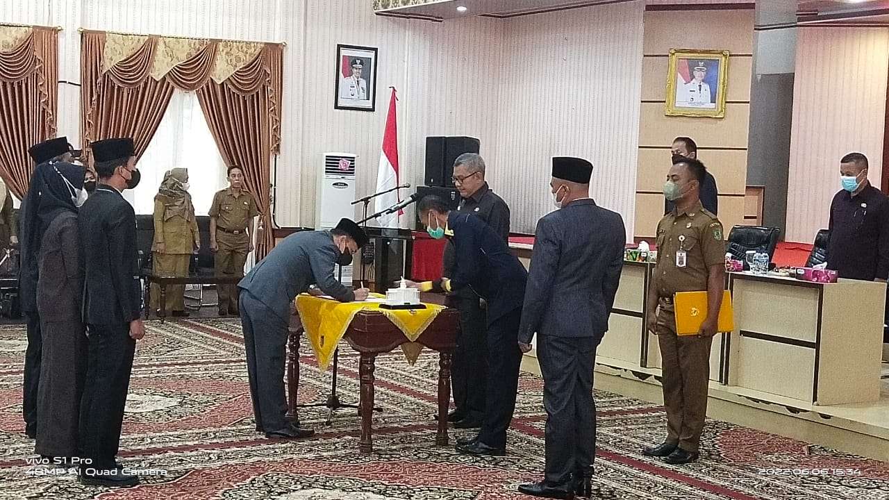 121 Pejabat Fungsional Dilantik, Pesan Pj Sekda Rohil: Semoga Amanah, Dipercaya Membangun Negeri