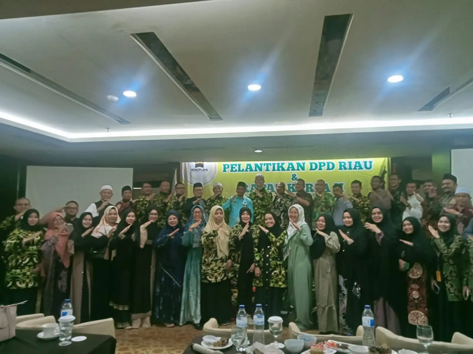 SAPUHI Riau Resmi Dilantik, Dibawah Kepemimpinan H.Oktrianus