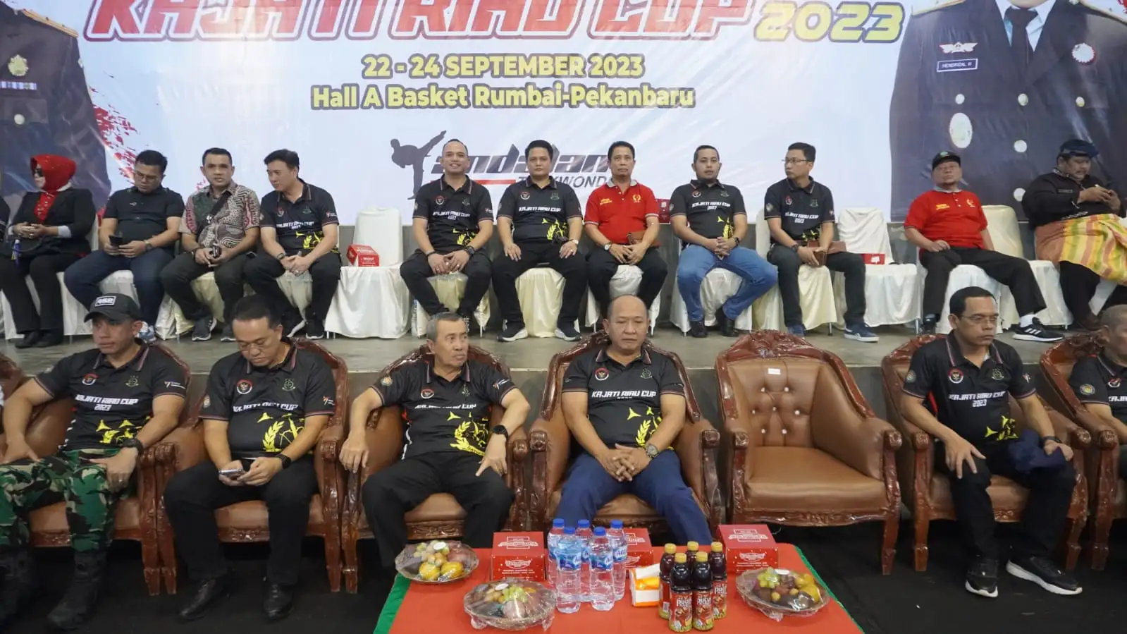 Wakajati Riau Resmi Membuka Kejuaraan Taekwondo Championship Kajati Riau Cup 2023