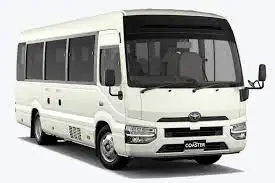 Sewa Mobil Toyota Coaster Lepas Kunci Driver BBM Bali: Gratis Antar Jemput di Bandara Tuban Kuta Legian Seminyak Jimbaran