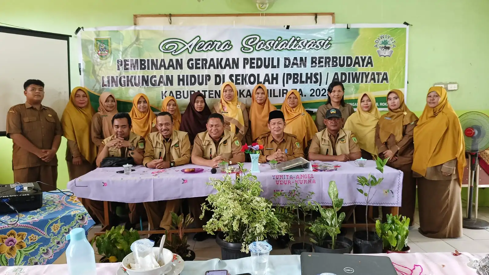 Dinas Lingkungan Hidup Rohil Bina 24 Sekolah Adiwiyata Persiapan Penilaian Tahun 2024