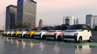 Sewa Wuling Air Ev Matic Lepas Kunci Bali | Gambaran Interior Wuling Air ev, Minimalis Namun Tetap Lega Untuk Dinikmati Selama Perjalanan Jauh Ke Ubud Dan Kintamani