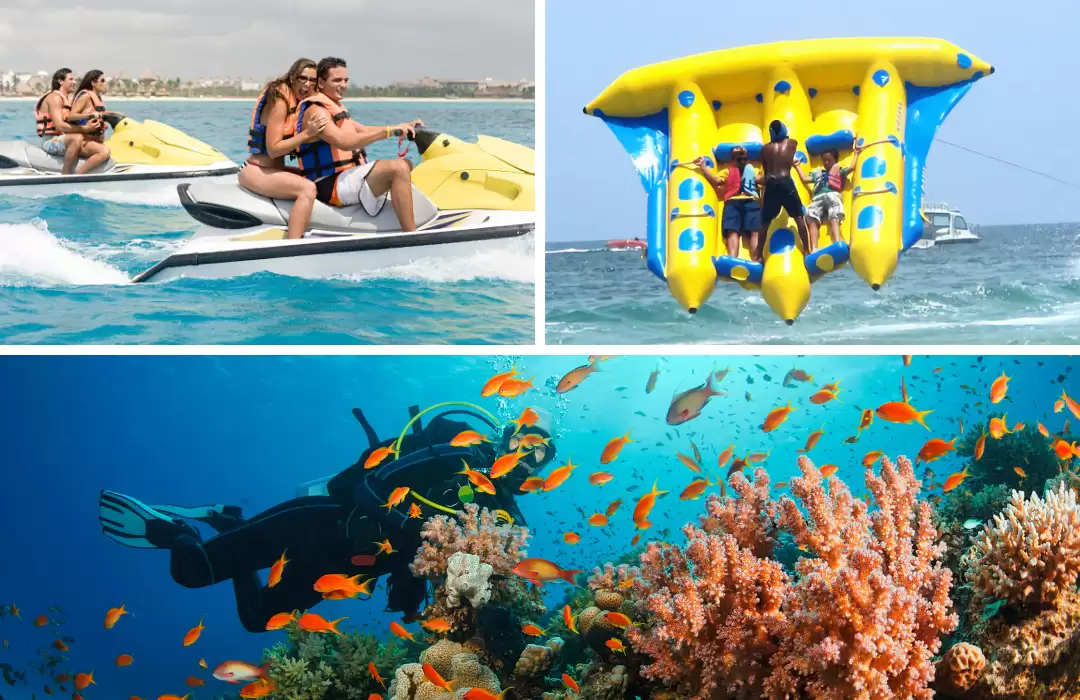 Diving + Fly Fish + Jetski