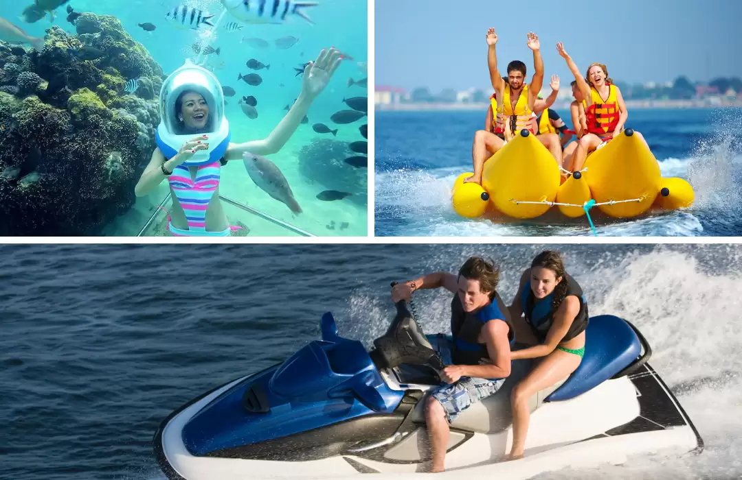 Sea Walker + Banana Boat + Jetski