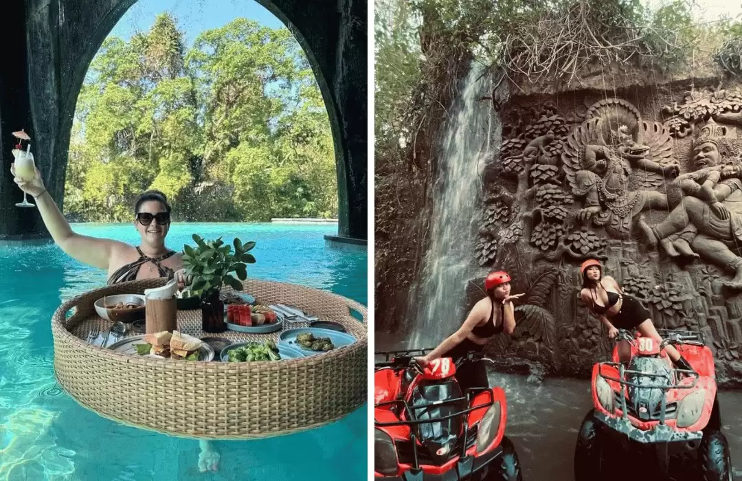 ATV Quad Bike + Infinity Pool