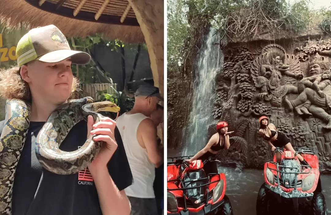 ATV Quad Bike + Bali Zoo
