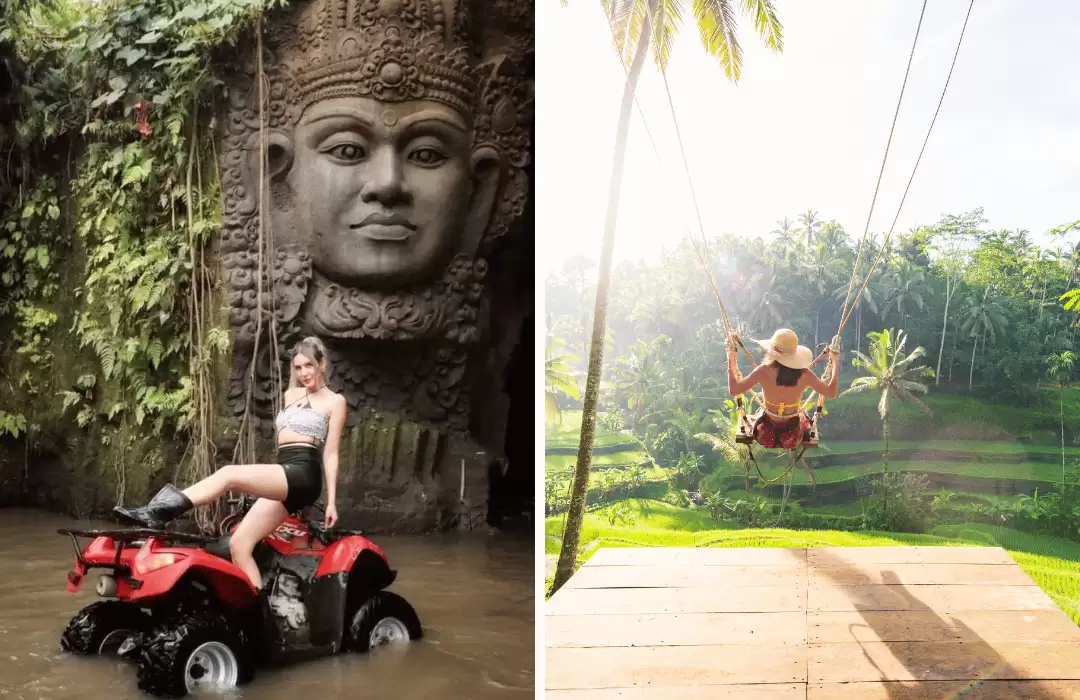 ATV Quad Bike + Bali Swing