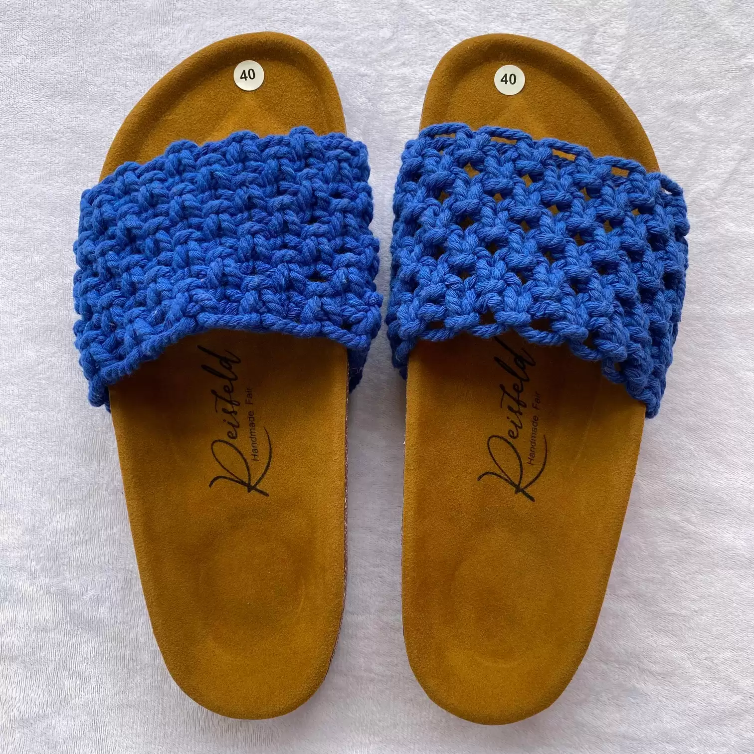 Reisfeld Sandal Assyrians Blue