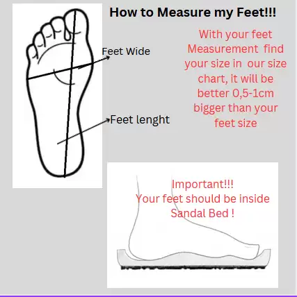 How to measure my feet