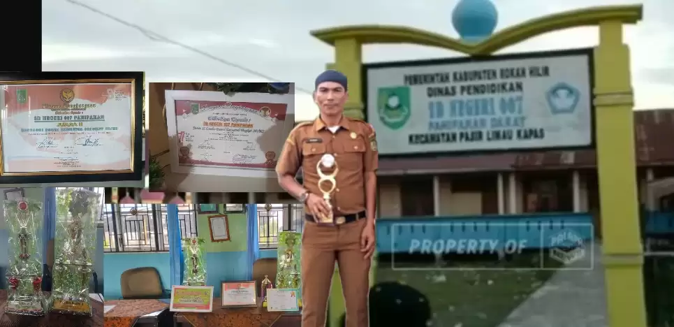Sejumlah Prestasi Nurdin Kepsek SDN 007 Panipahan Yang Patut Dibanggakan