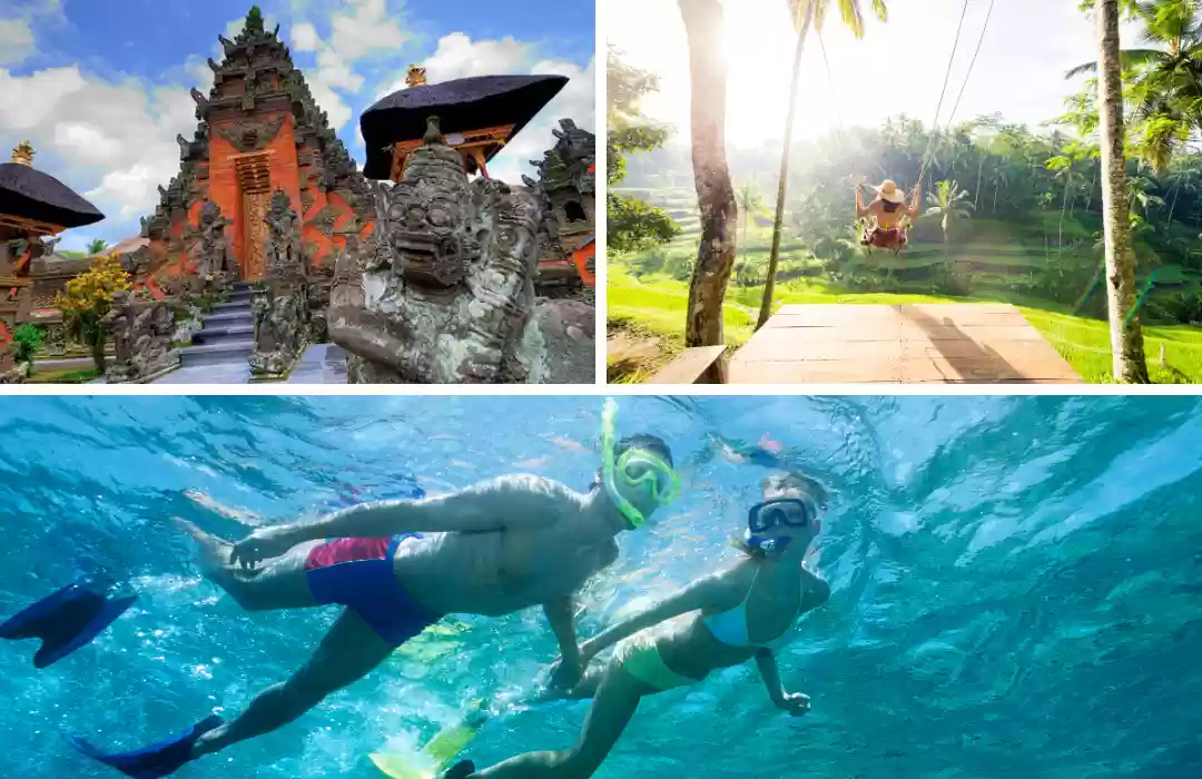 Blue Lagoon Snorkeling + Ancient Temple + Jungle Swing Coffee