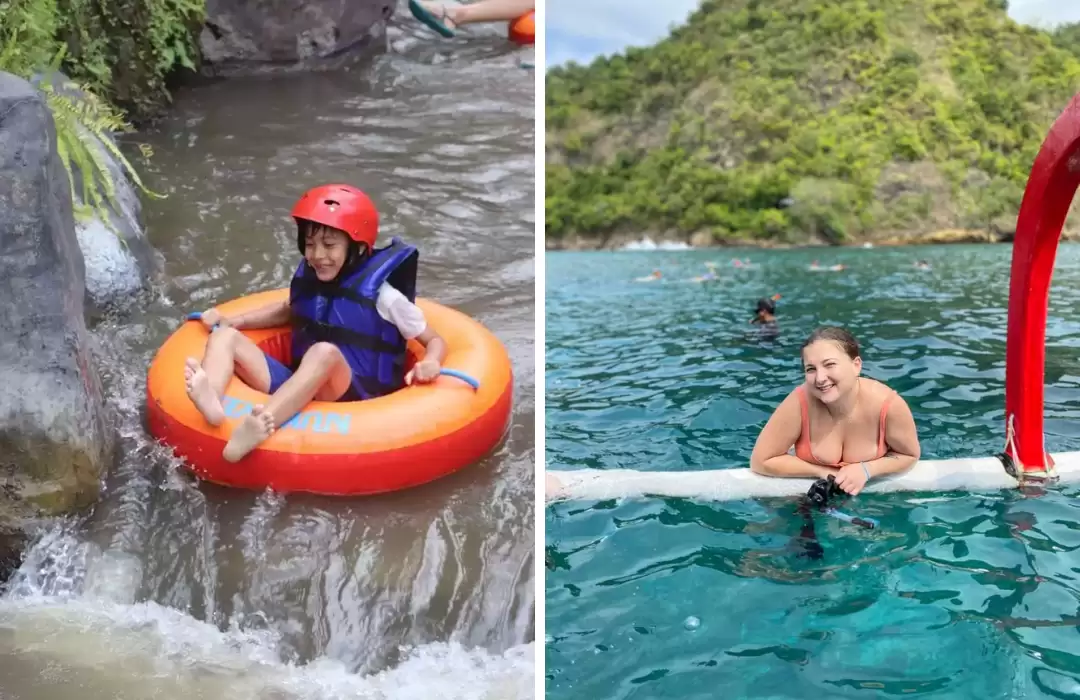 Blue Lagoon Snorkeling + Tubing Activities