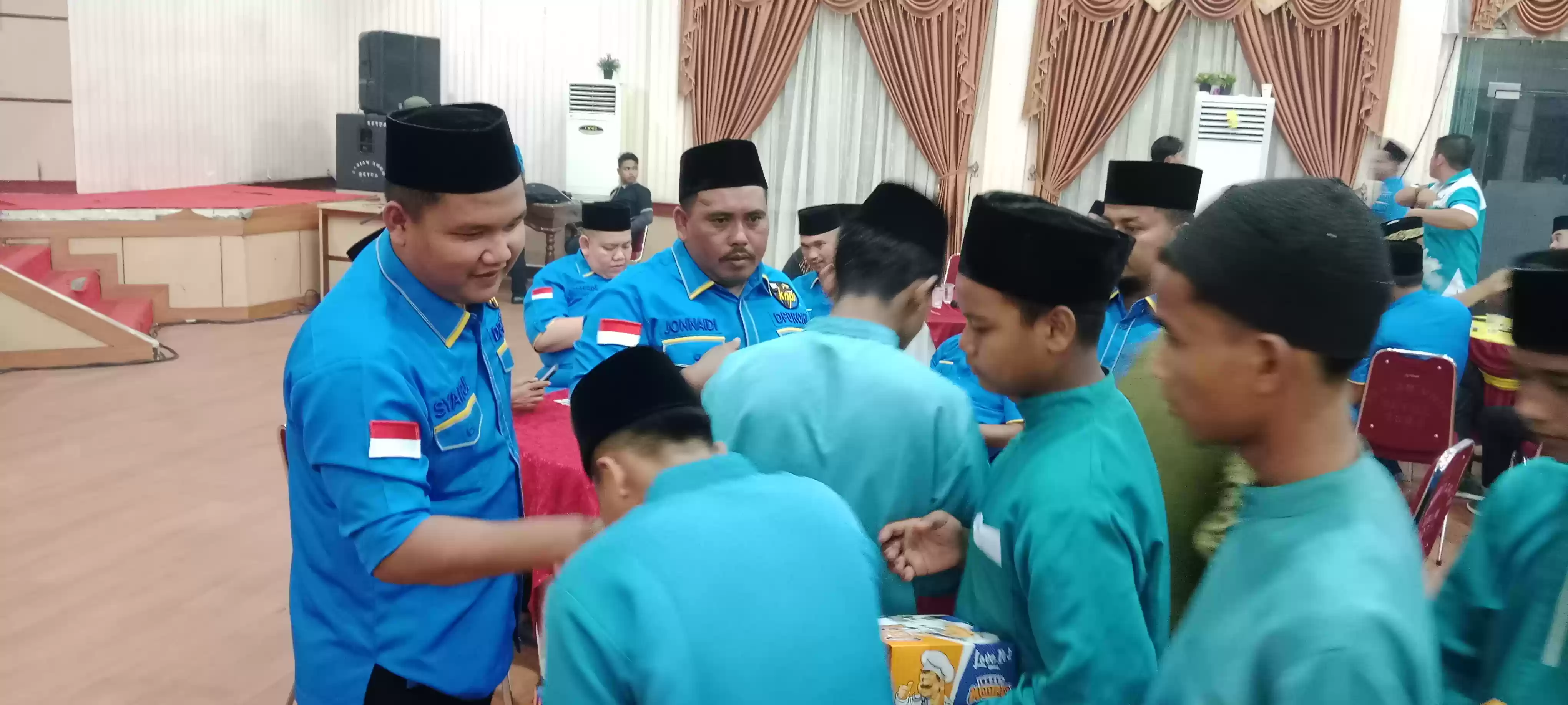 Jelang Muscam, DPD KNPI Rohil Gelar Santunan Anak Yatim dan Buka Puasa Bersama