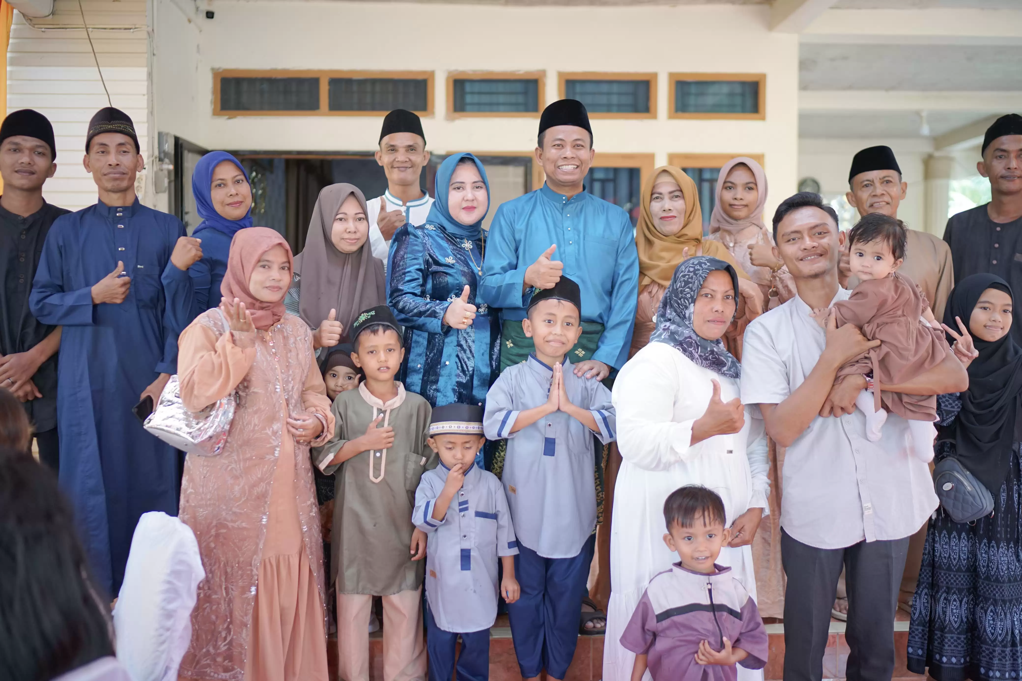 Wabup Rohil Gelar Open House Lebaran Idul Fitri 1445 H/ 2024 M