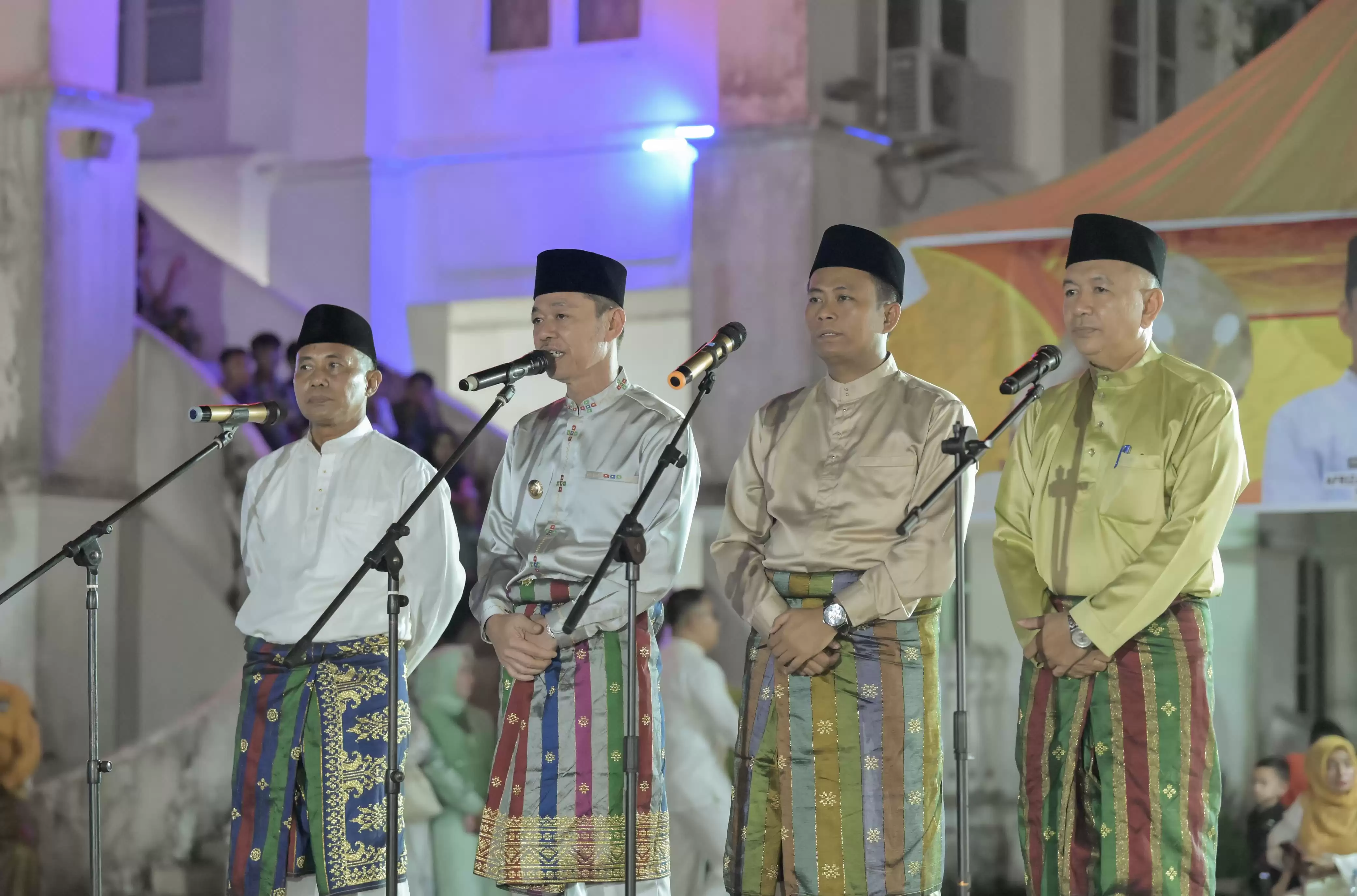 Bupati Rohil Lepas Ribuan Pawai Takbir Idul Fitri 2024