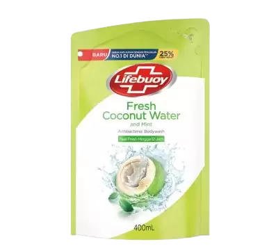 39241569##Lifebuoy Bw Coconut Fresh Reff 400Ml