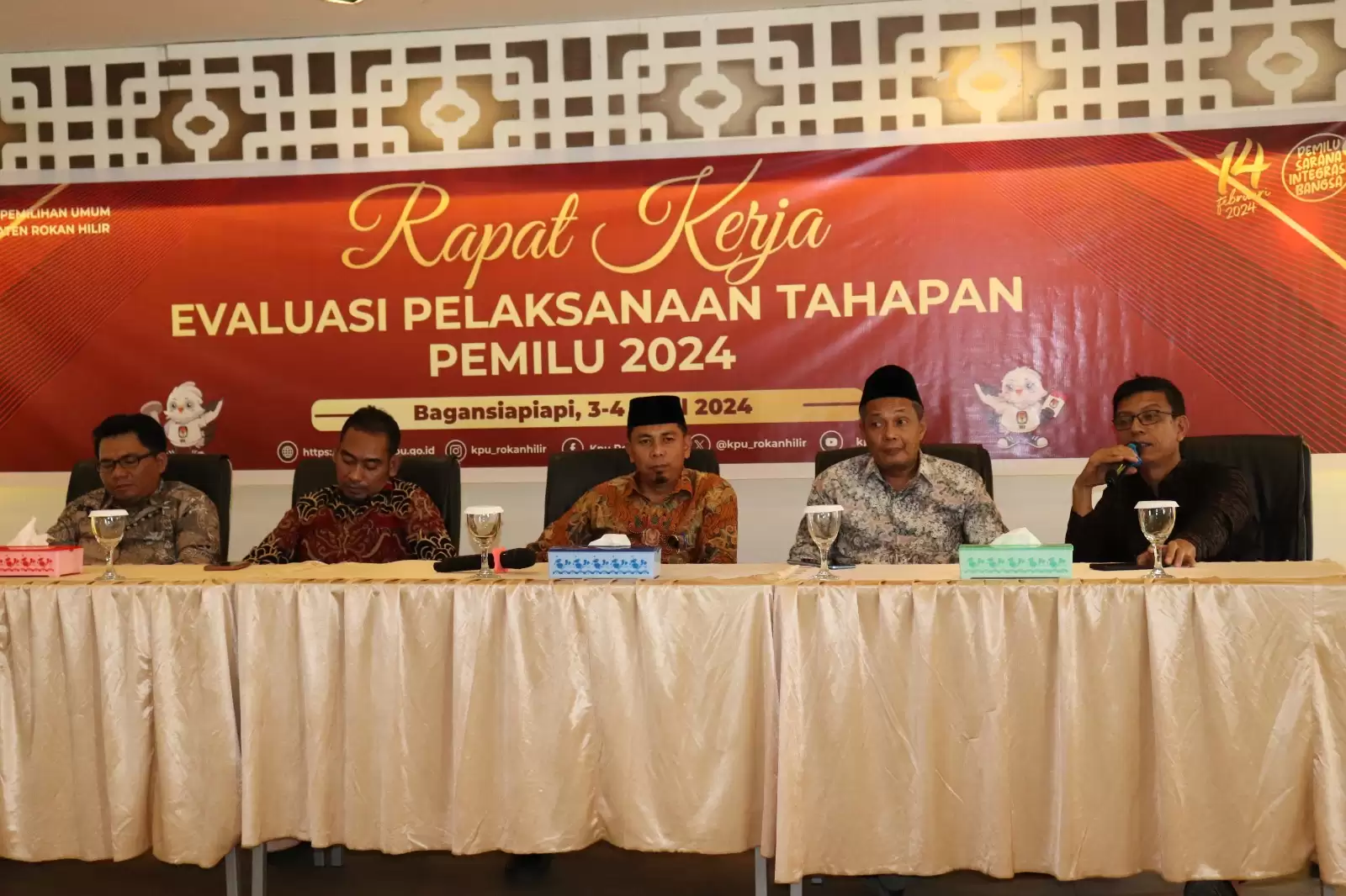 KPU ROHIL BUKA SELEKSI CALON ANGGOTA PPK PERSIAPAN PEMILIHAN PILKADA 2024