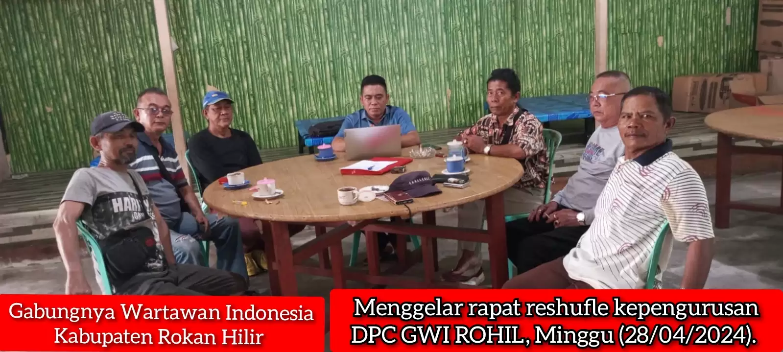 Jalani Maklumat DPP, DPC GWI Rohil Gelar Rapat Kepengurusan Organisasi, Begini Nama Namanya...!! 