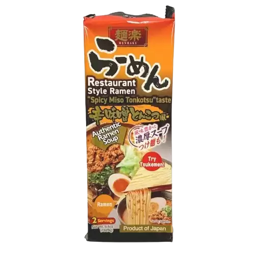 39265845##Menraku Rmn Spicy Miso Tonkatsu 188.4Gr