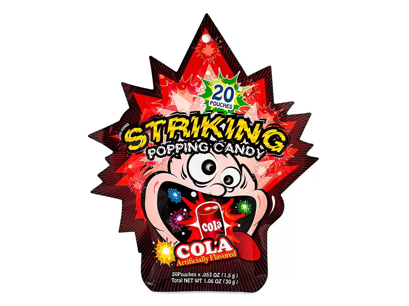 39259729##Striking Popping Candy Cola Flavor 30Gr
