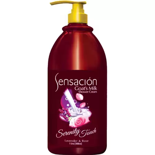39263448##Sensacion Goats Milk Shower Cream - Serenity Touch 1L
