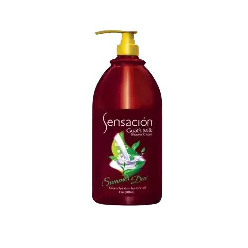 39263447##Sensacion Goats Milk Shower Cream - Summer Dew 1L