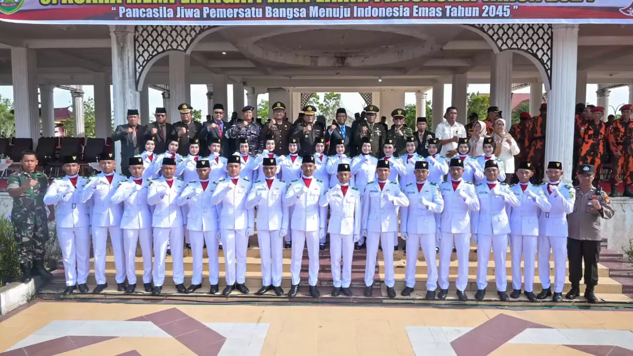 Pemkab Rohil Peringatan Hari Lahir Pancasila 2024