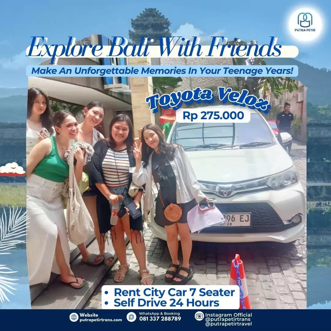 Sewa Mobil Toyota Veloz Automatic : IDR 275,000 / 24 Jam Di Bali