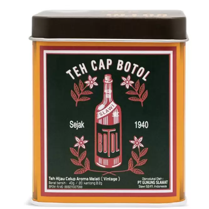 39223806##Teh Cap Botol Hijau Vintage