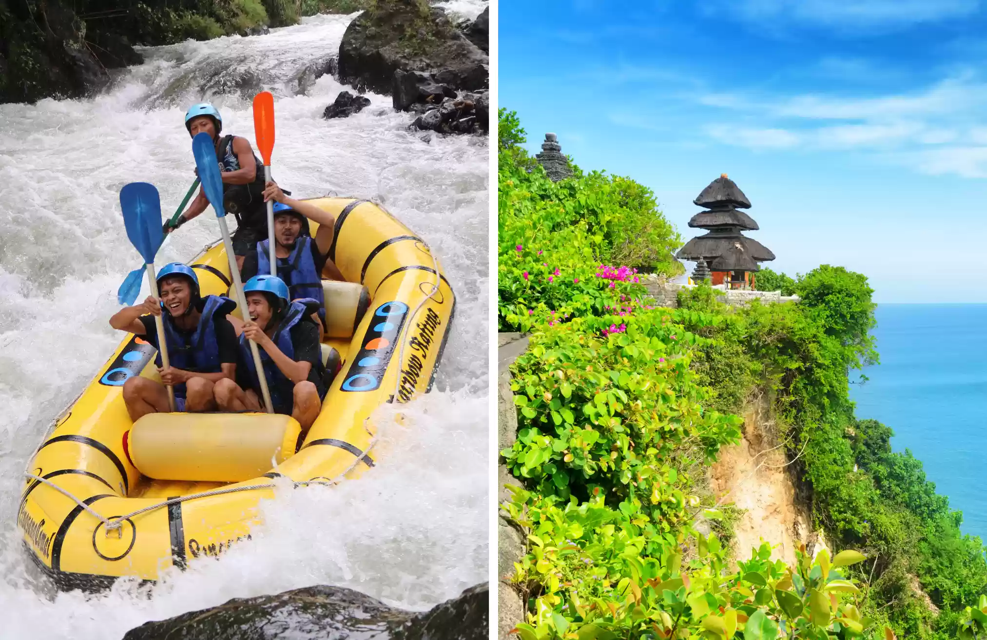 Bali Rafting & Uluwatu Tour