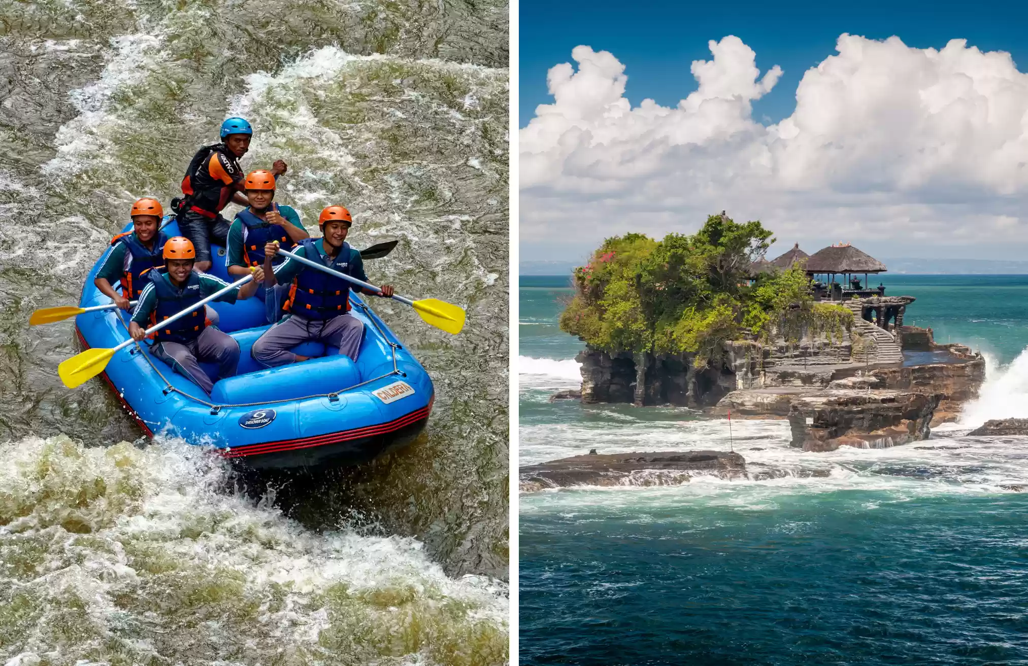Bali Rafting & Tanah Lot Tour