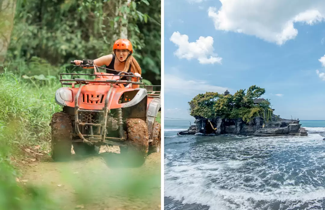 Bali ATV Ride & Tanah Lot Tour