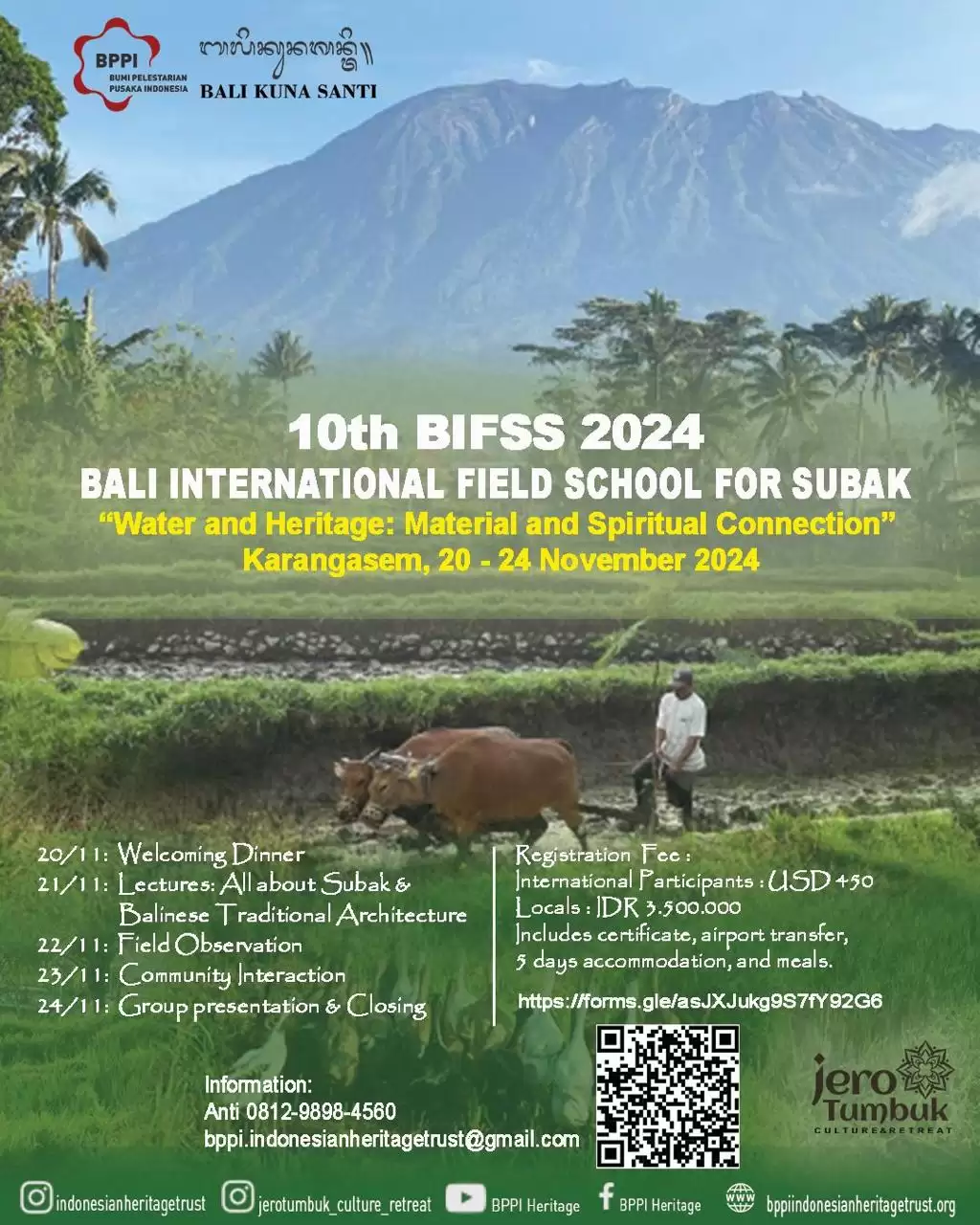 10th BIFSS 2024 : Material and Spiritual Connection