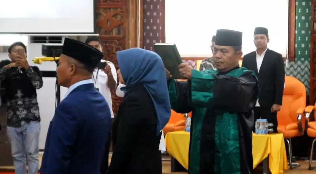 Ilhami, S.Tr., Keb Sah Jabat Ketua DPRD Rohil Defenitif Priode 2024-2029