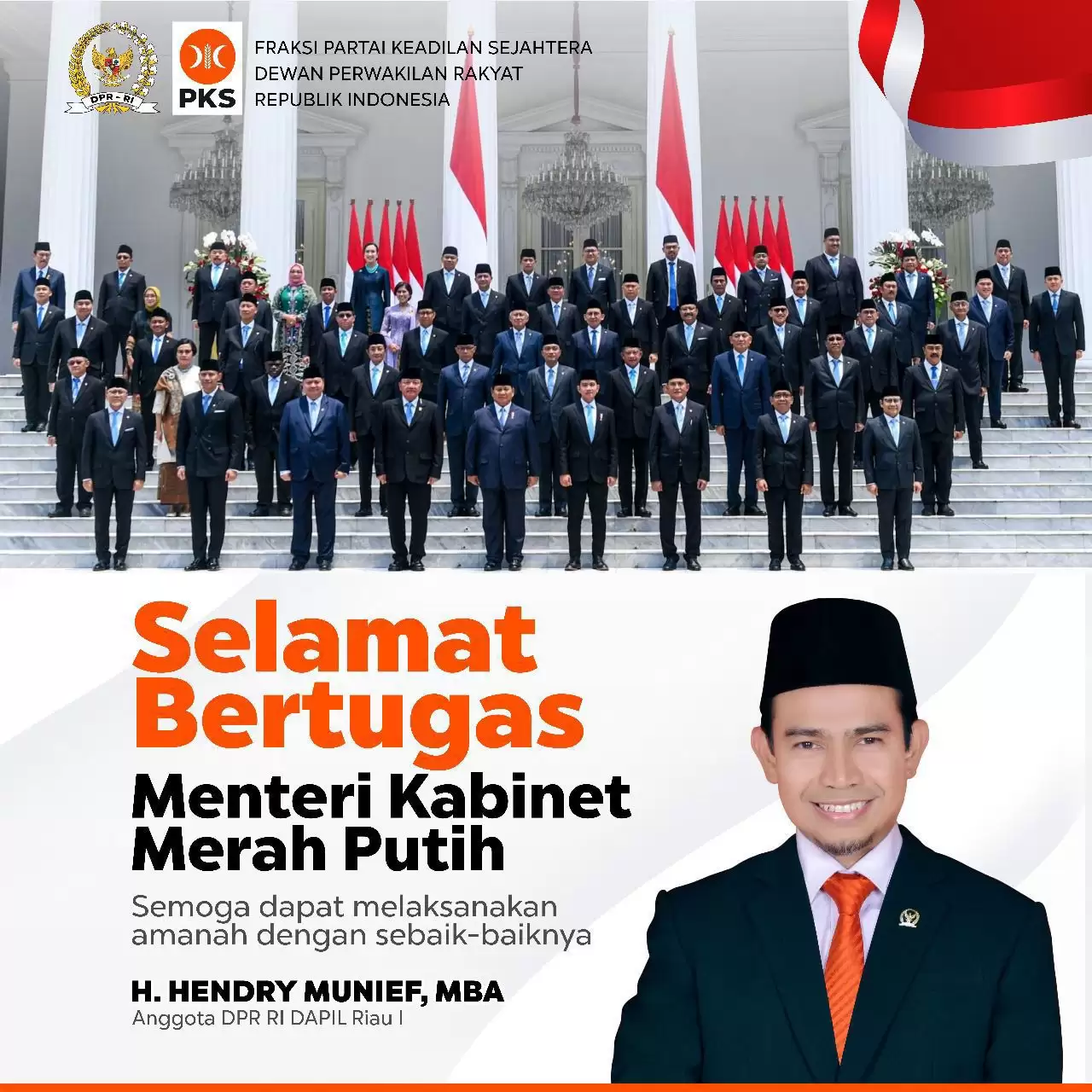 Hendry Munief: Kabinet Prabowo-Gibran, Tekankan Kolaborasi Bukan Oposisi-Koalisi