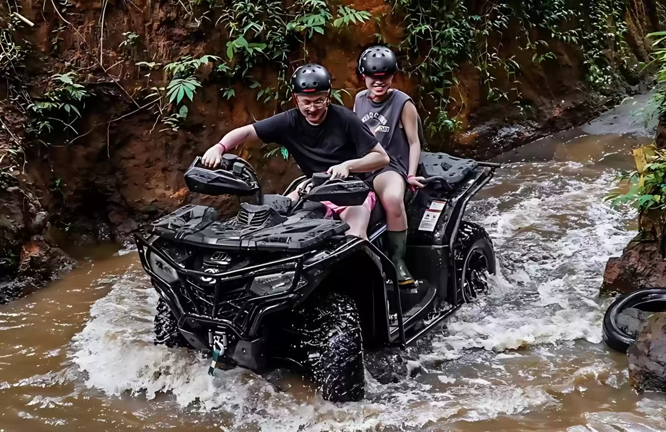 Alasan ATV Through Gorilla Cave