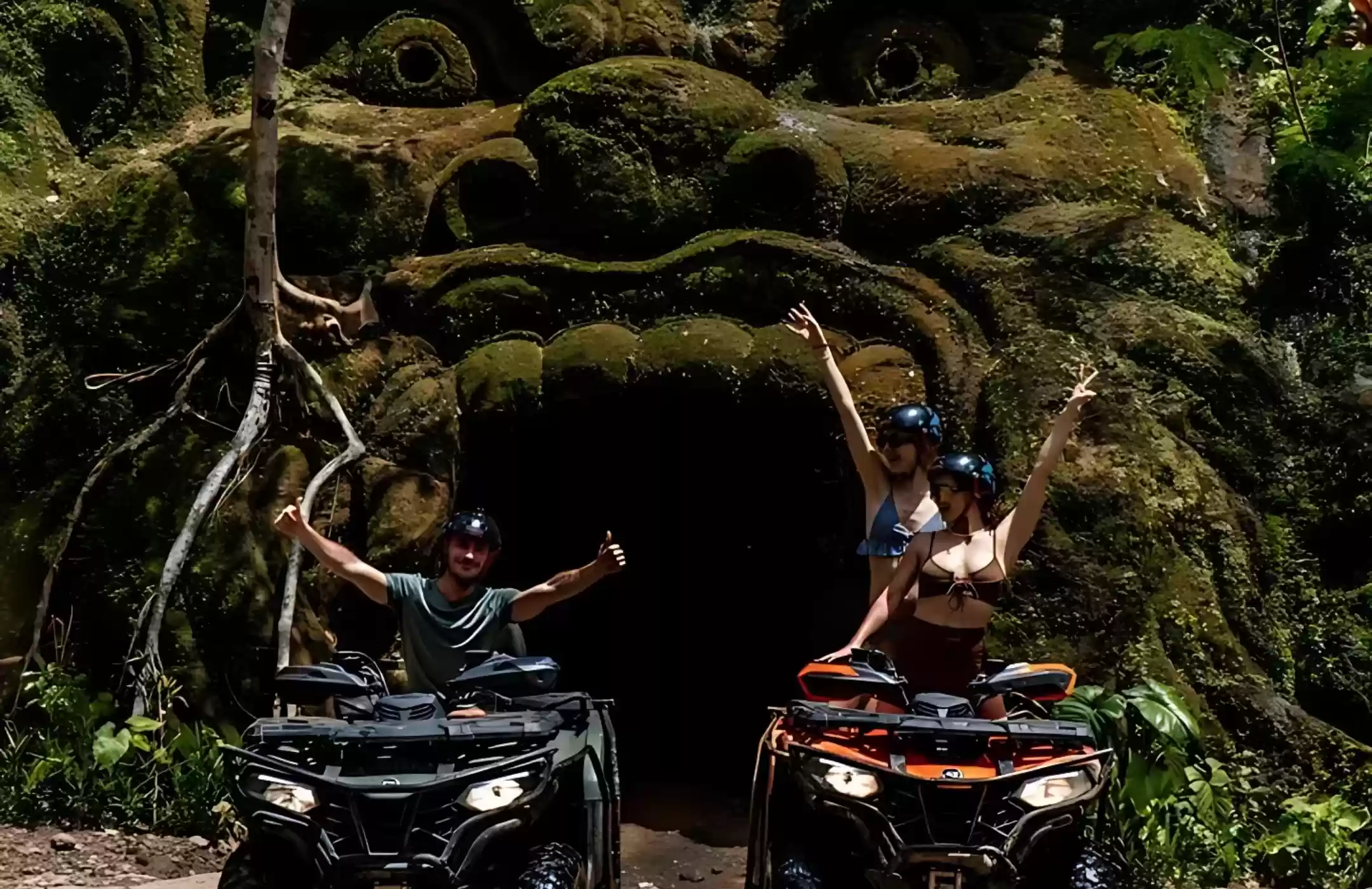 Alasan ATV Through Gorilla Cave