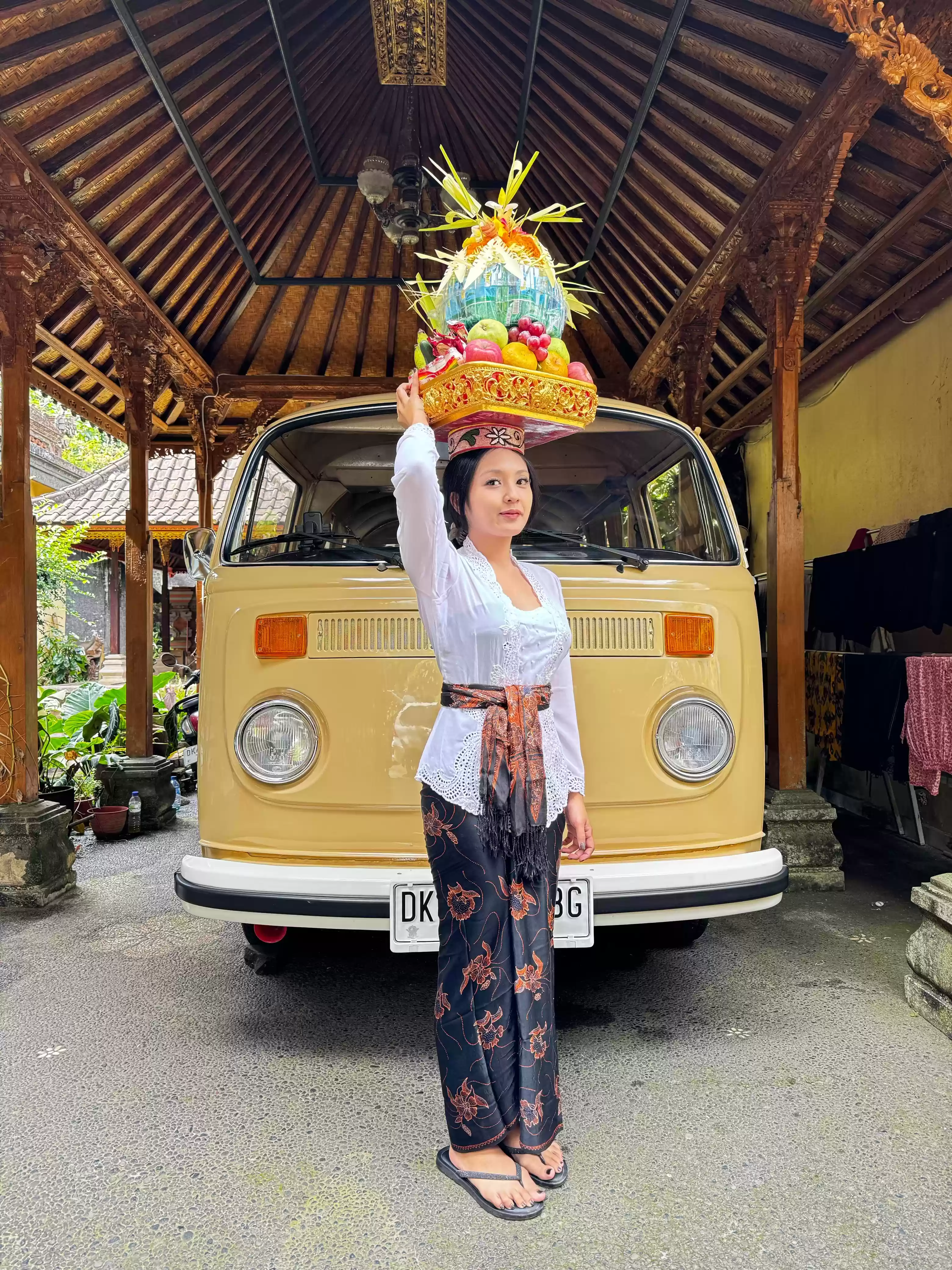 Classic Tour Kintamani with Vintage Car