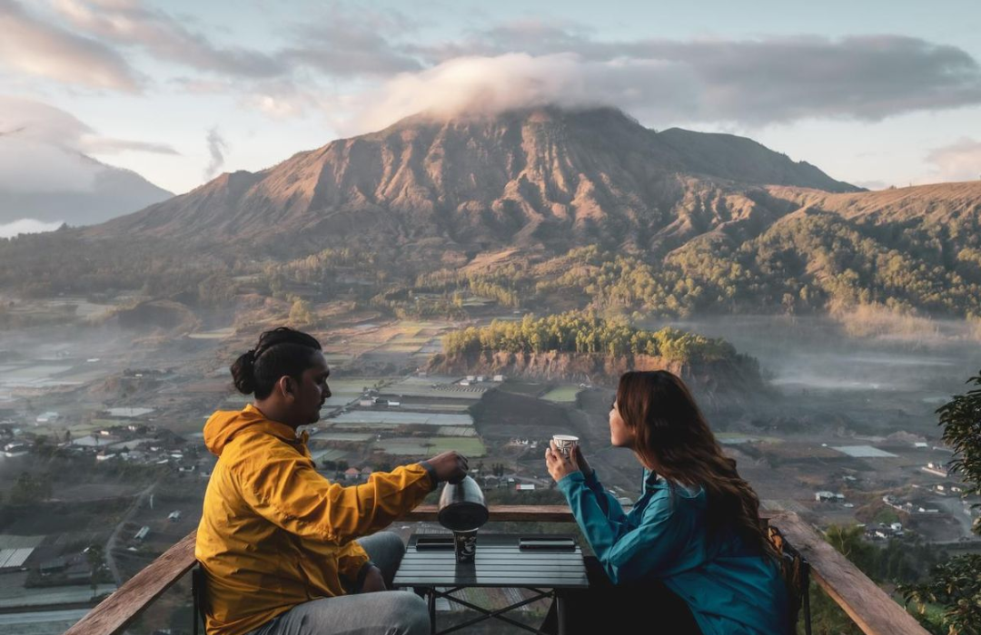 Desa Pinggan – Pemandangan Gunung Batur dari Sisi Lain