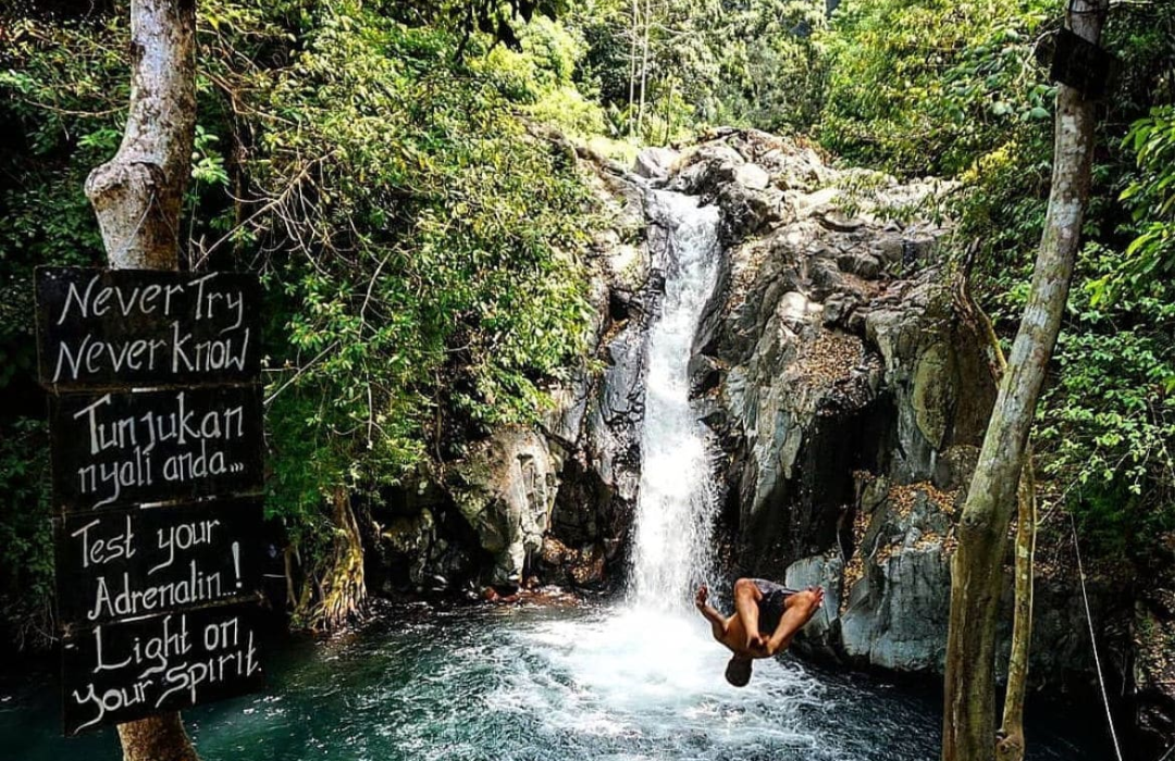 Air Terjun Aling-Aling – Petualangan untuk Pencinta Adrenalin