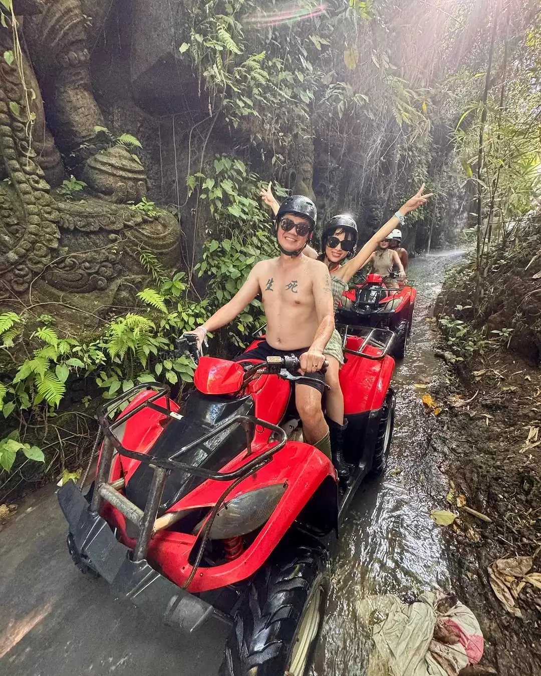 Quad Bike + Balinese Spa 2 Hours