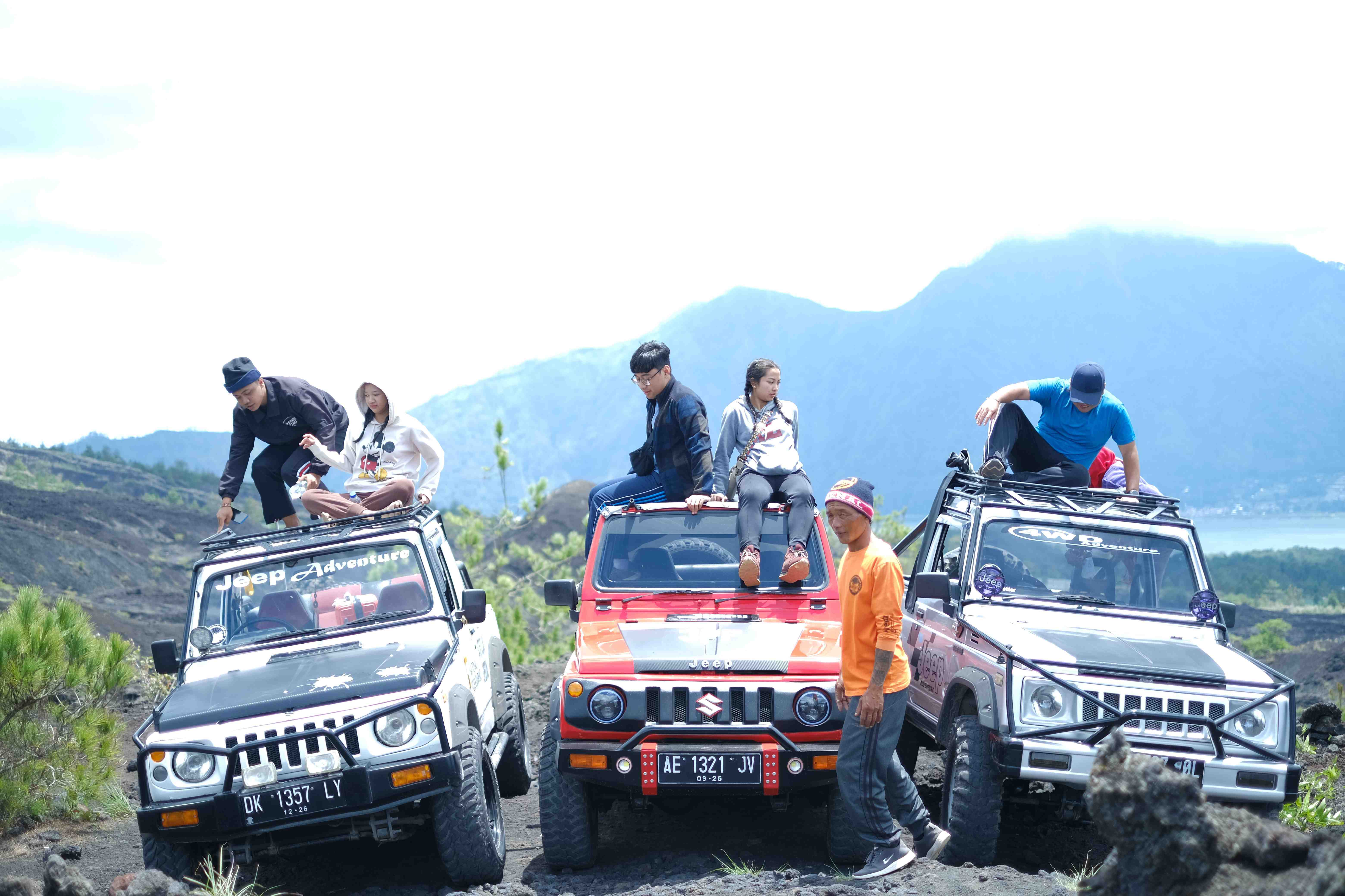 Full Board 4WD Jeep Batur Caldera Tour