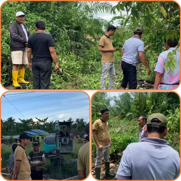 Anggota DPRD Rohil Muhammad Hotib Lihat Kondisi Banjir di Bagansiapiapi
