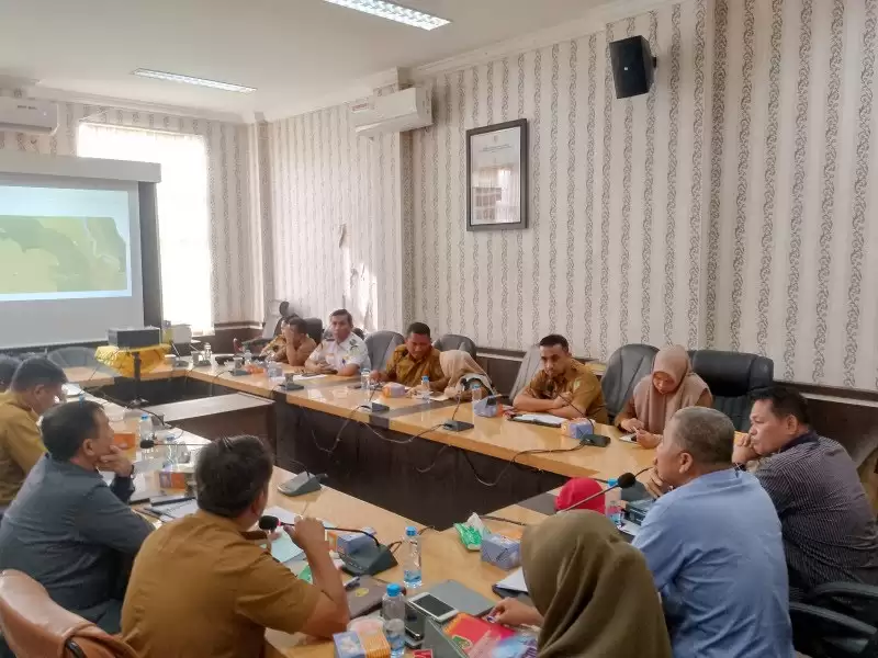 Jelang Akhir Jabatan Anggota Dewan, Pansus II DPRD Rohil dan OPD Bahas RTRW