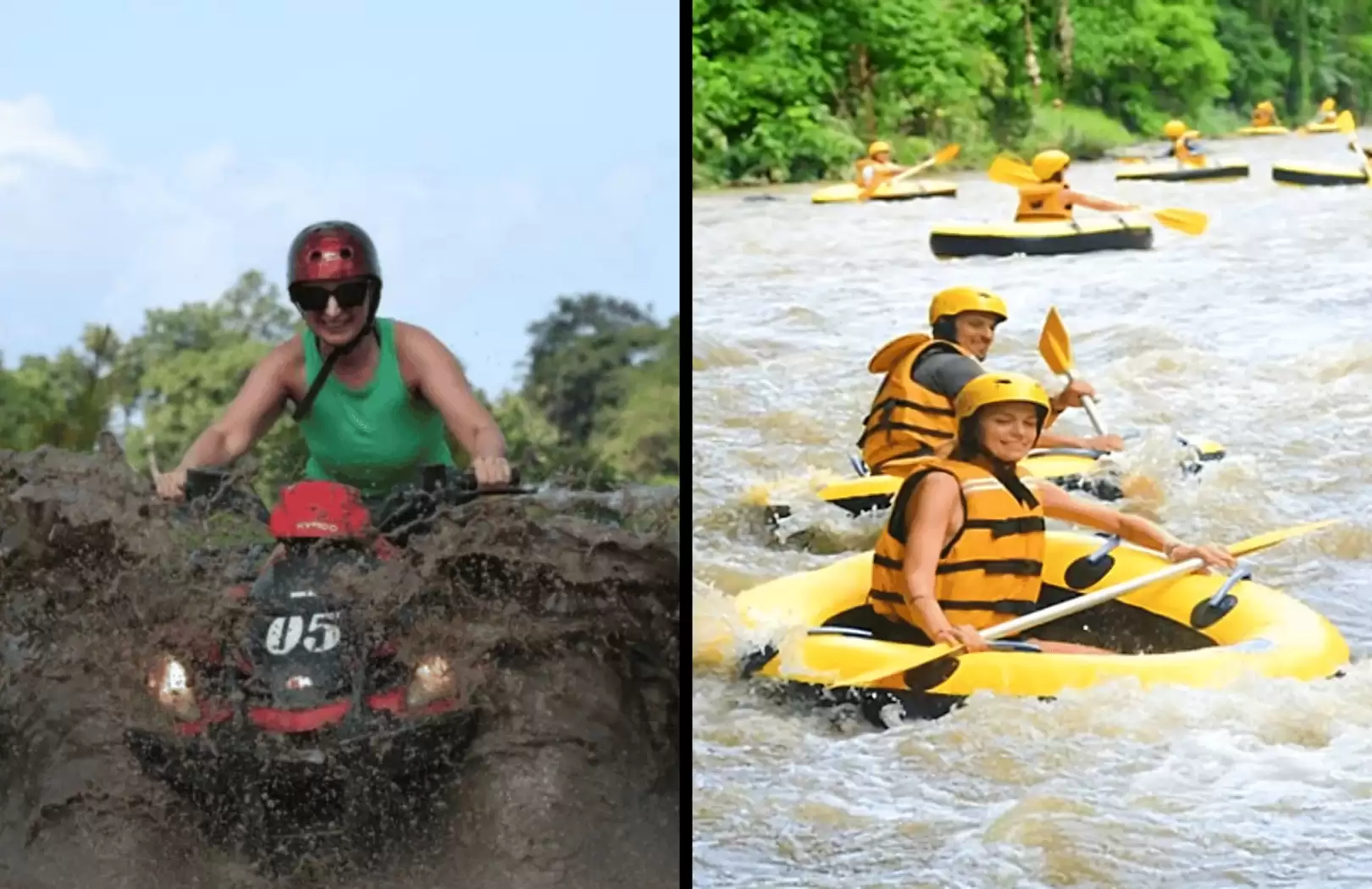 Bali Quad Bike – River Tubing Adventure