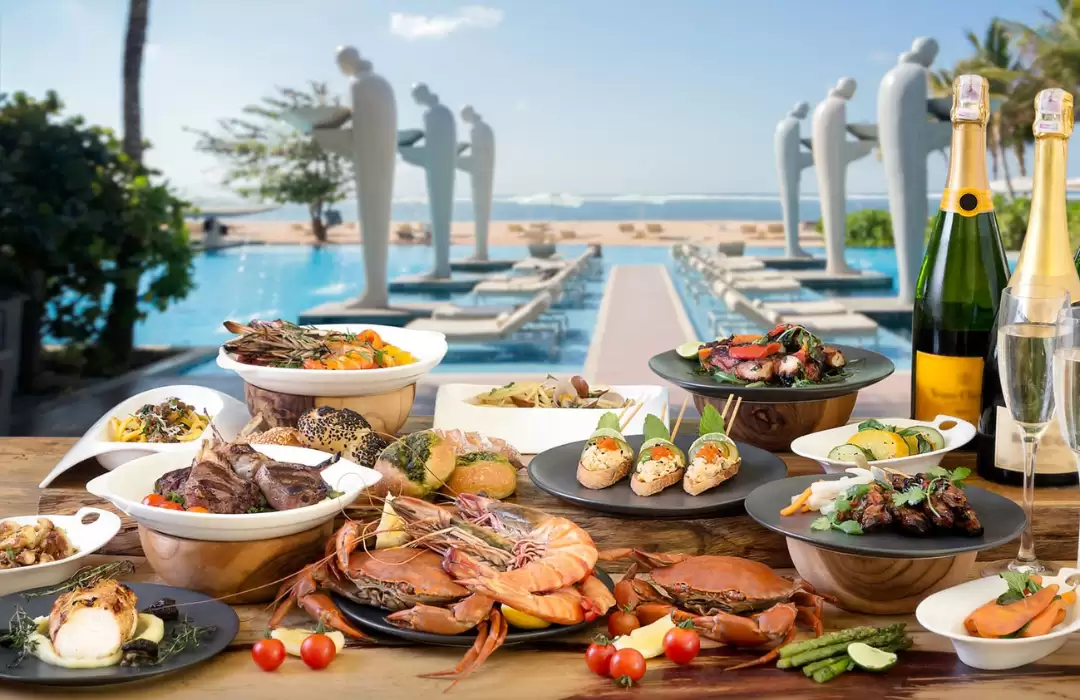 The Mulia, Nusa Dua: Exquisite Festive Feasts