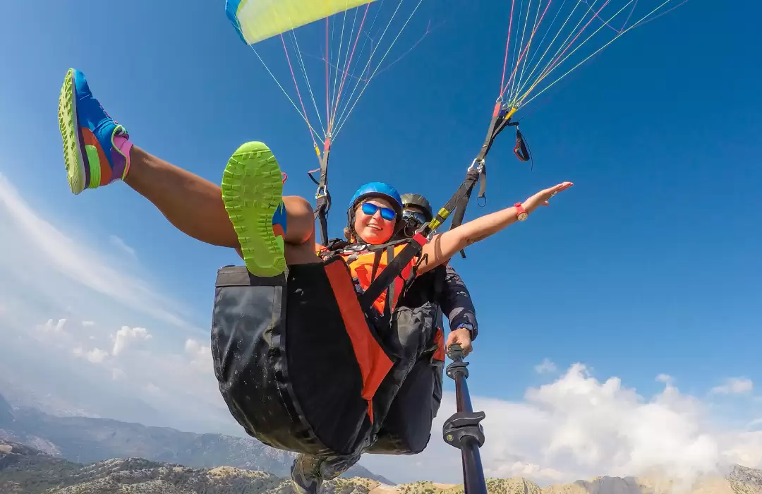 Soar Above the Island with Paragliding