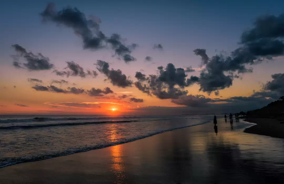Fireworks and Fun at Seminyak Beach