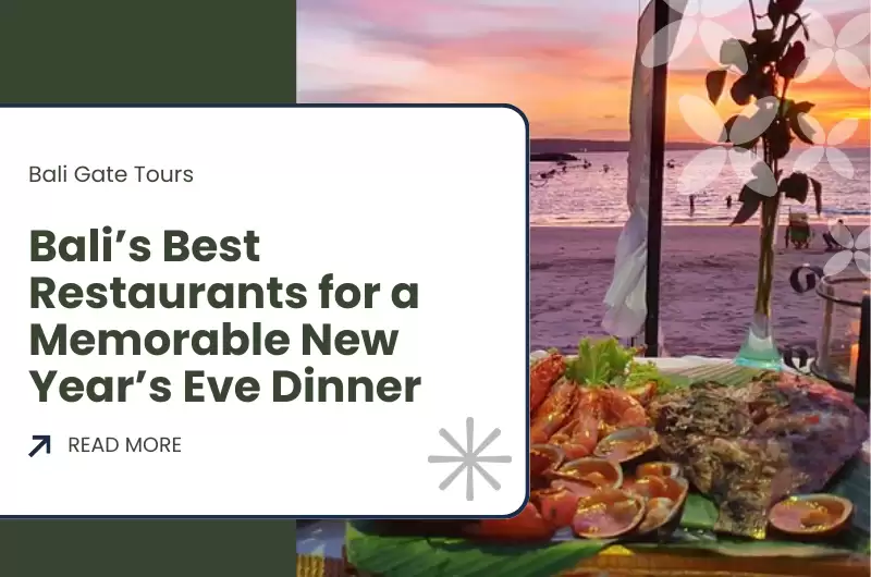 Bali’s Best Restaurants for a Memorable New Year’s Eve Dinner